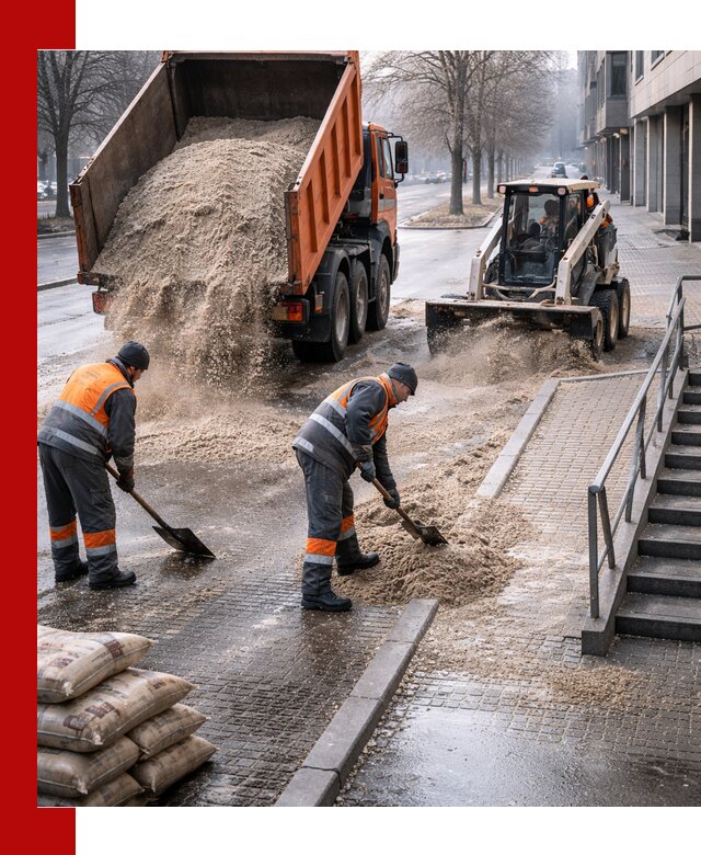Поставка противогололедных материалов в Ишиме