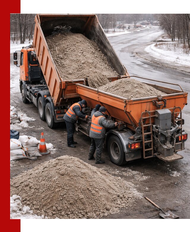 Поставка и вывоз пескосоля в Ишиме оптом и в розницу