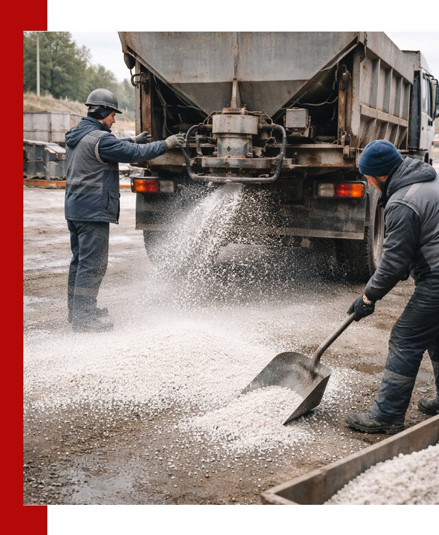 Доставка и продажа хлористого кальция в Ишиме