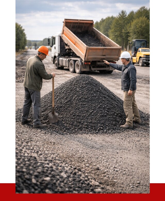 Купить асфальтовую крошку для дорог в Ишиме от 4365 р. | ПРОНЕРУДШм