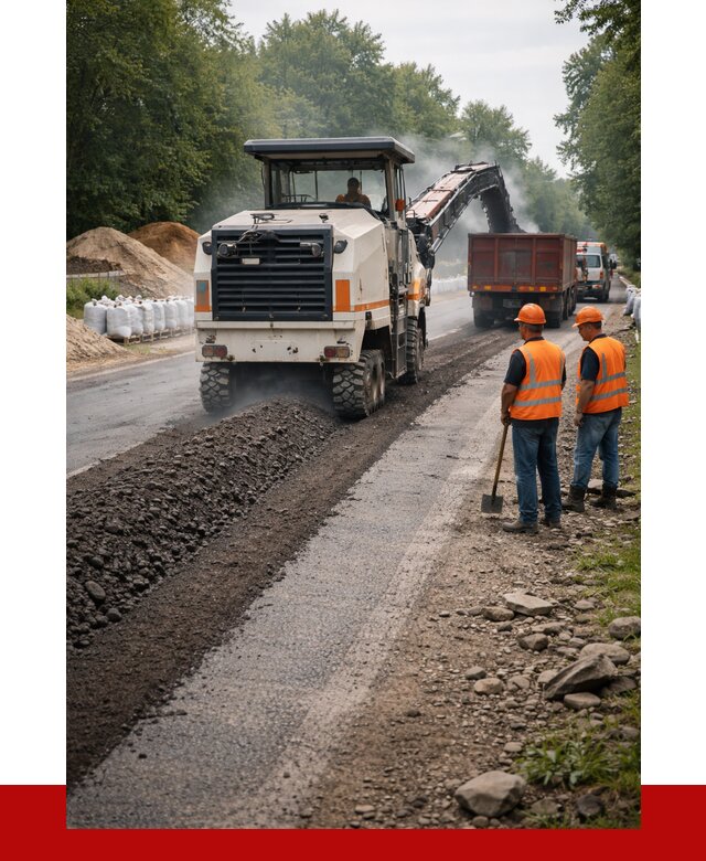 Фрезерованный асфальт в Ишиме от 2286 р./куб. | ПРОНЕРУДШм