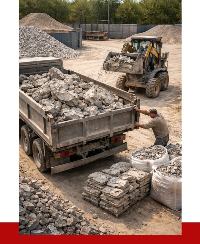 Купить бой бетона с доставкой в Ишиме от 4989 р. | ПРОНЕРУДШм