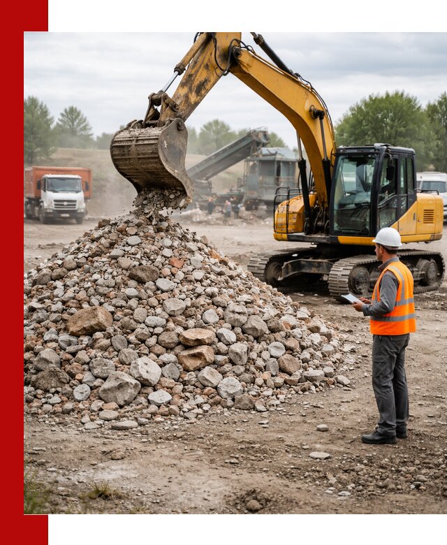 Доставка и вывоз строительного боя в Ишиме