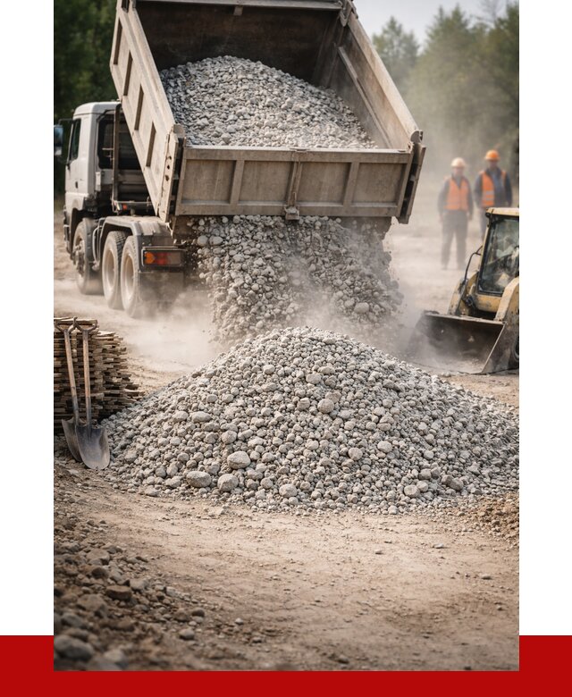 Купить дробленый бетон в Ишиме от 1767 р./куб | ПРОНЕРУДШм