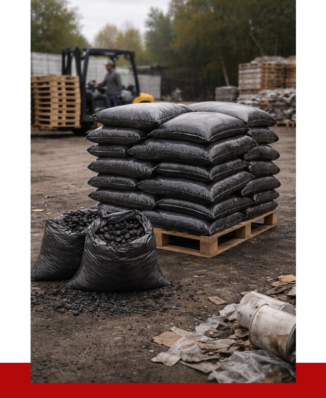 Купить уголь в мешках с доставкой в Ишиме от 7795 р. | ПРОНЕРУДШм