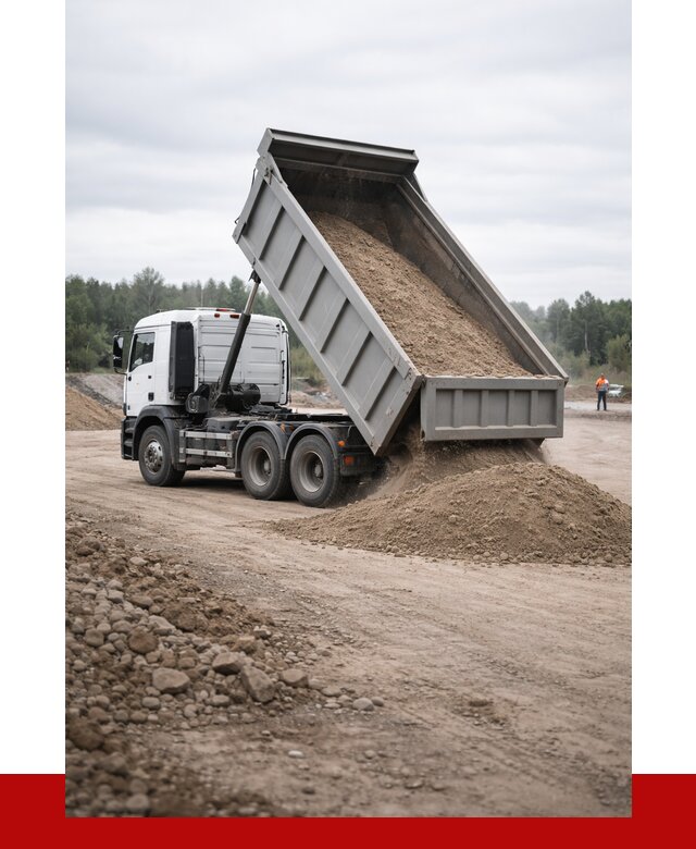 Доставка самосвалом 15 кубов в Ишиме от 6755 руб. | ПРОНЕРУДШм