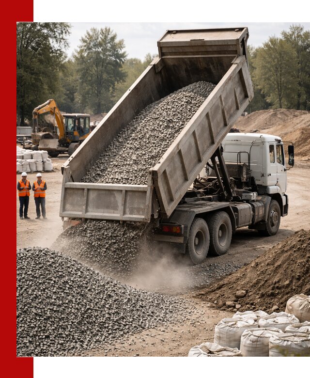 Аренда самосвала в Ишиме для доставки сыпучих и нерудных материалов