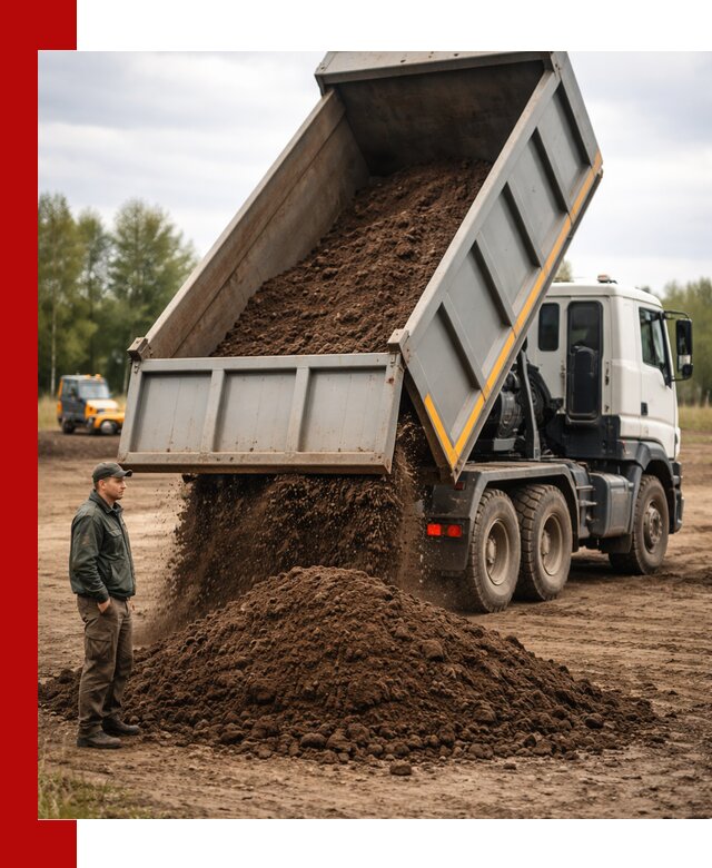 Аренда самосвала с водителем в Ишиме для сыпучих грузов и навоза