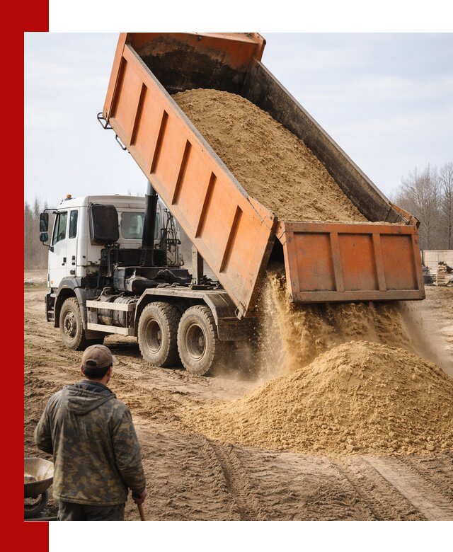 Аренда самосвала 20 тонн для перевозки грузов в Ишиме