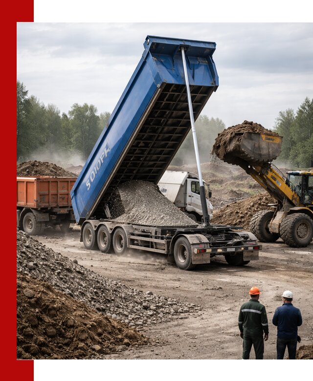 Аренда тонар 40 тонн в Ишиме с доставкой материалов