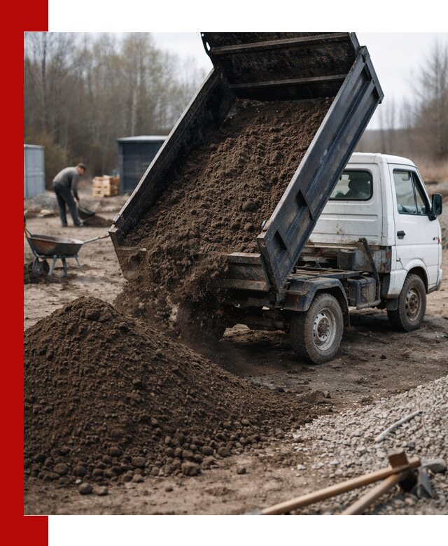 Аренда минисамосвала в Ишиме для доставки сыпучих материалов