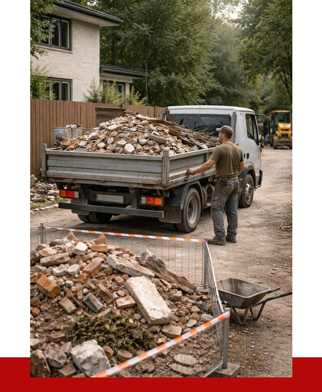 Вывоз строительного мусора с погрузкой в Ишиме от 7795 р | ПРОНЕРУДШм