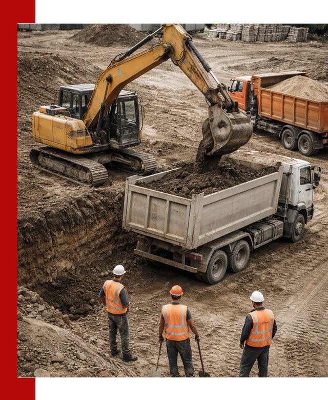 Разработка грунта для строительства и благоустройства в Ишиме