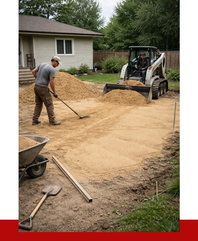 Отсыпка участка песком в Ишиме, от 2598 р., ПРОНЕРУДШм