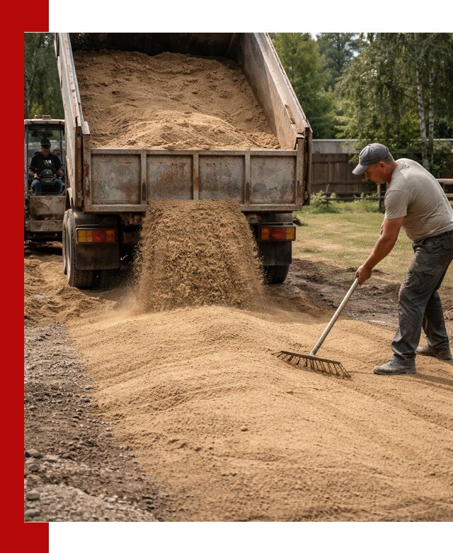 Отсыпка участка песком в Ишиме быстро и качественно
