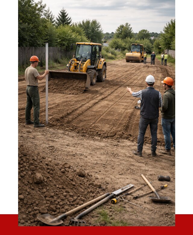 Планировка участка грунтом в Ишиме от 4677 р ПРОНЕРУДШм