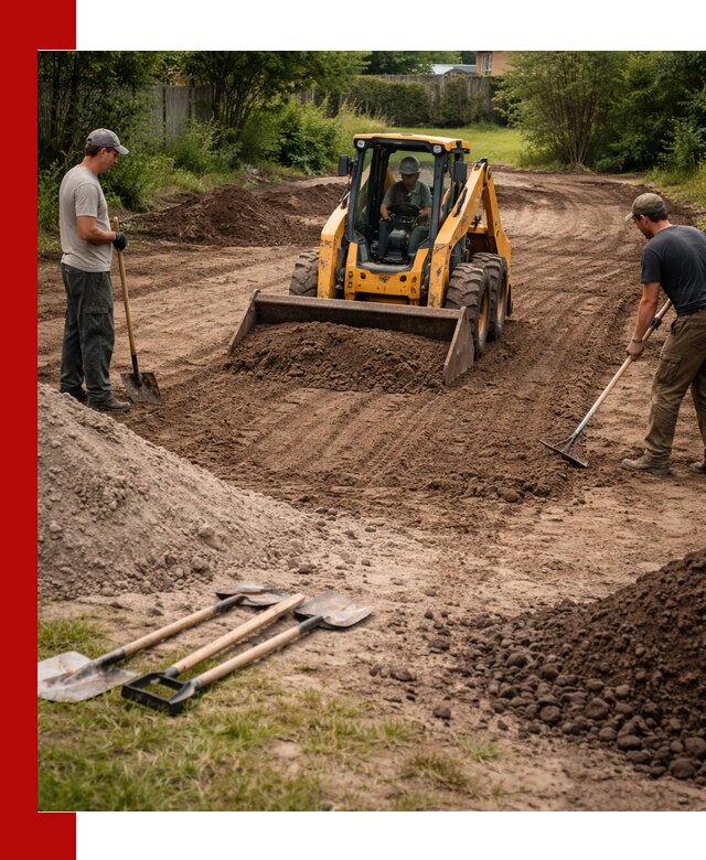 Планировка участка грунтом с вывозом и доставкой в Ишиме