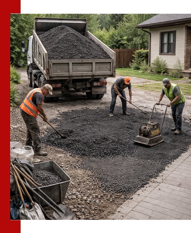 Асфальтовая крошка для двора с доставкой в Ишиме